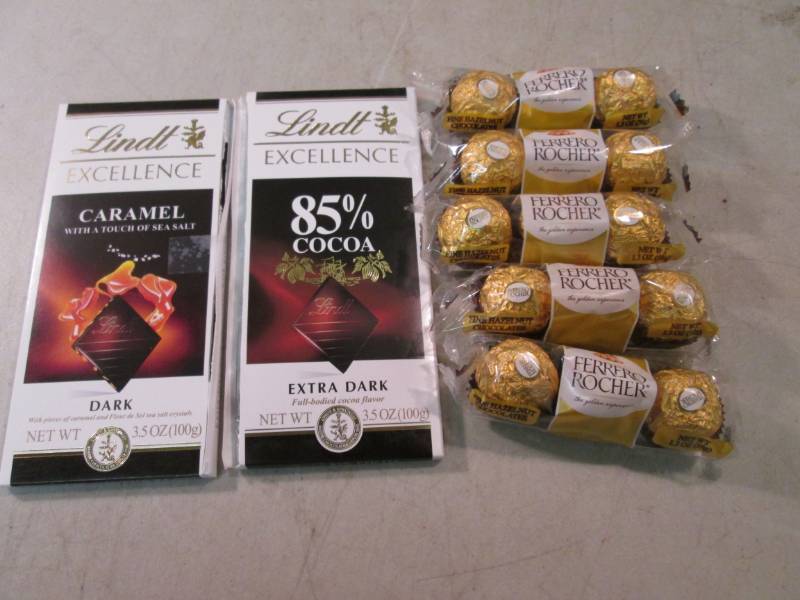 lot 167 image: Assortment of Fine Chocolates  B-2...