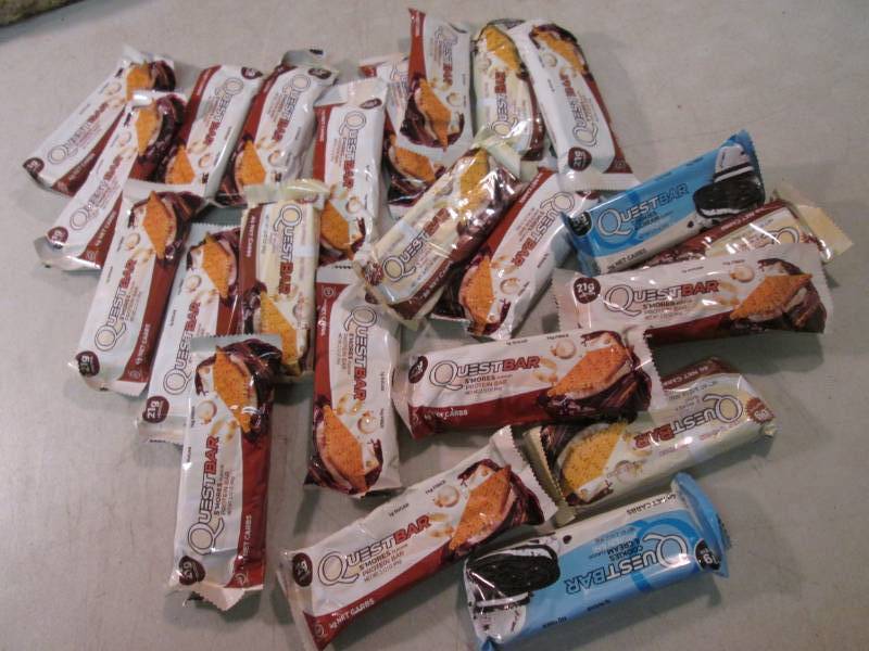 lot 169 image: Assorted Quest Protien Bars  B-1...