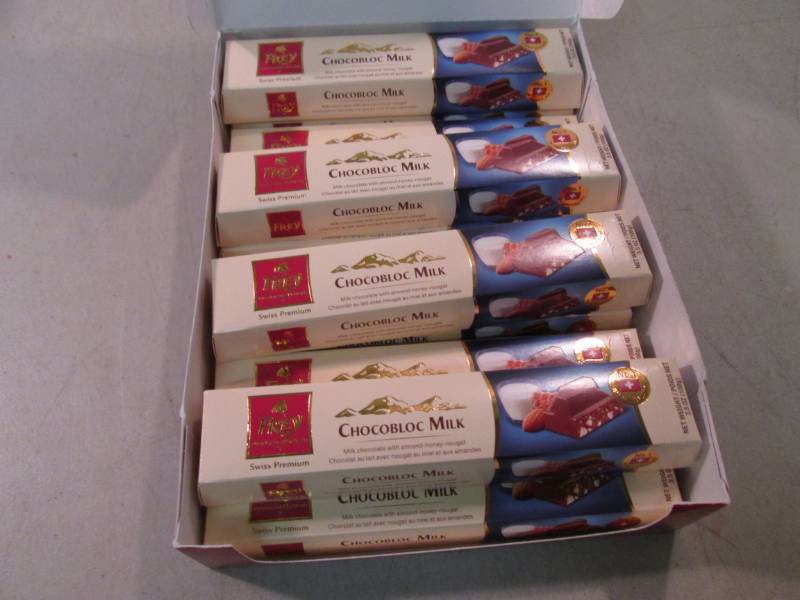 lot 193 image: 10 Frey Premium Swiss Chocolate Cho...