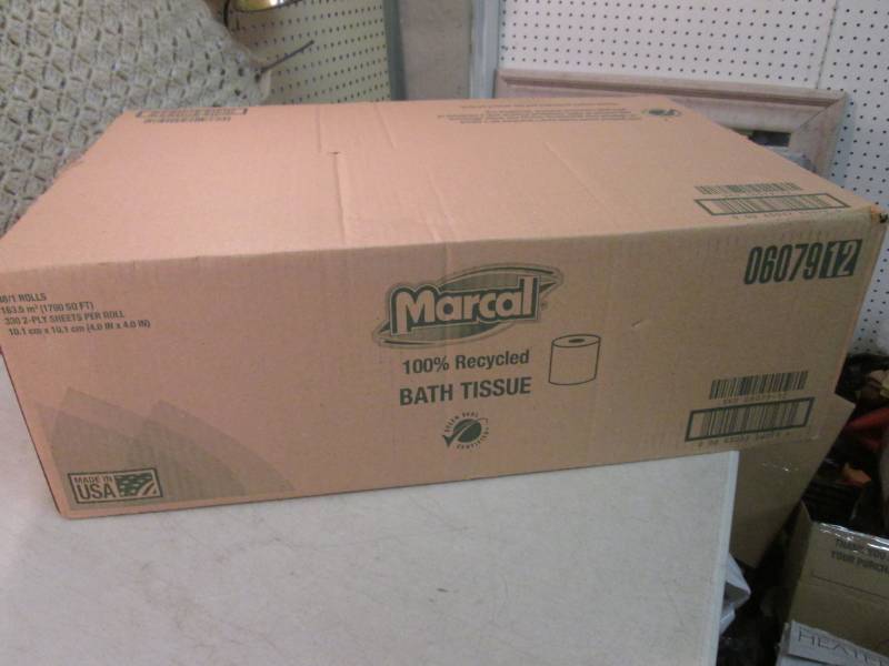 lot 221 image: Case of 48 Rolls of Bath Tissue  A-...