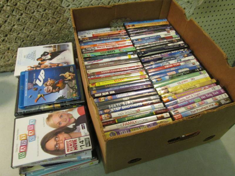 lot 248 image: Lot of 95 DVD Movies  CLR...