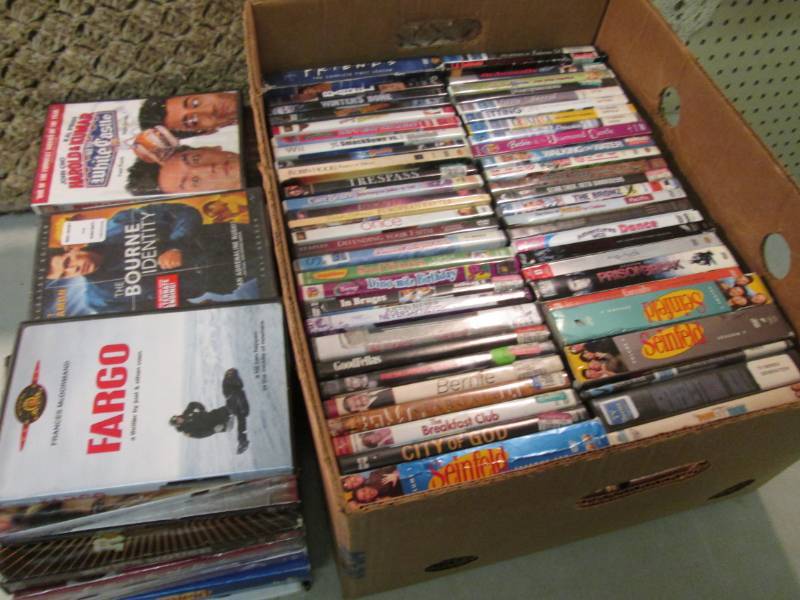 lot 250 image: Lot of 86 DVD Movies  CLR...
