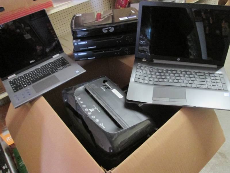 lot 293 image: Lot of Misc Electronics Laptops Shr...