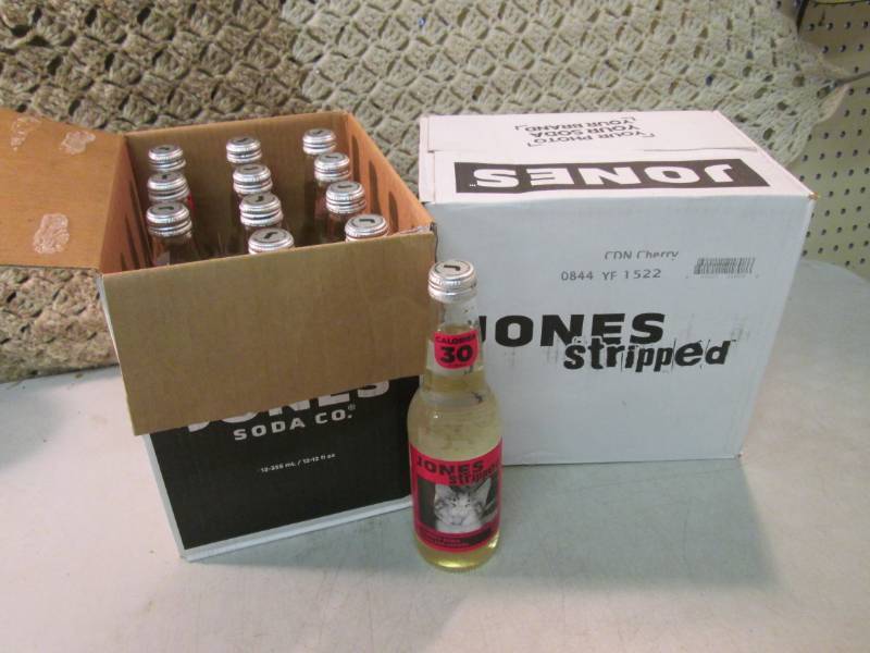 lot 320 image: 2 - 12 Packs of Jones Stripped Cher...