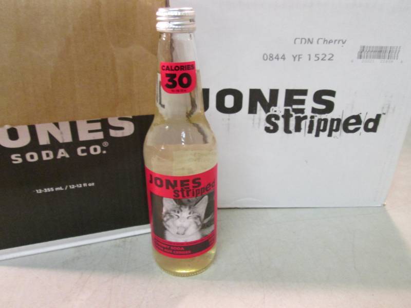 lot 321 image: 2 - 12 Packs of Jones Stripped Cher...