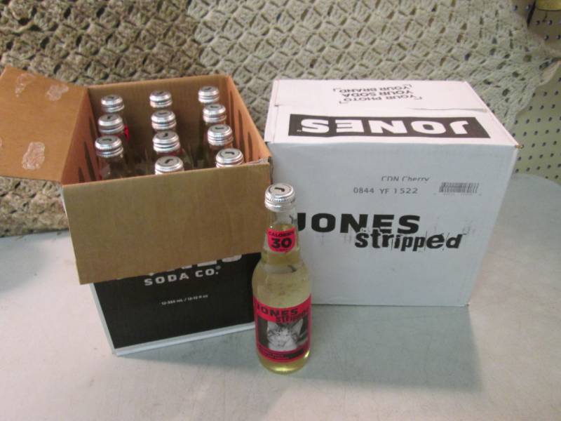 lot 322 image: 2 - 12 Packs of Jones Stripped Cher...