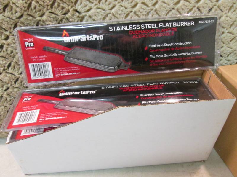 lot 333 image: Case of 6 Grill Parts Pro Stainless...
