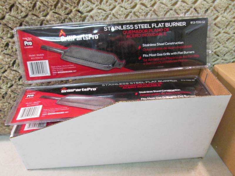 lot 335 image: Case of 6 Grill Parts Pro Stainless...