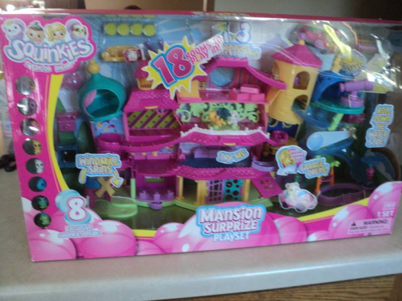 2012 Squinkies Mansion Surprise Pla...