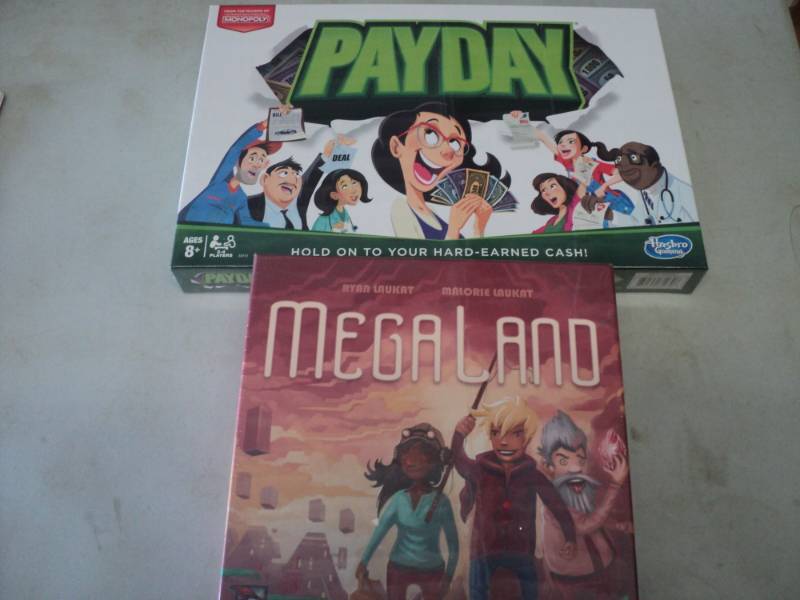 PayDay and Megaland Games...
