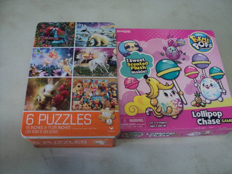 Lollipop Chase Game and 6 Puzzles...