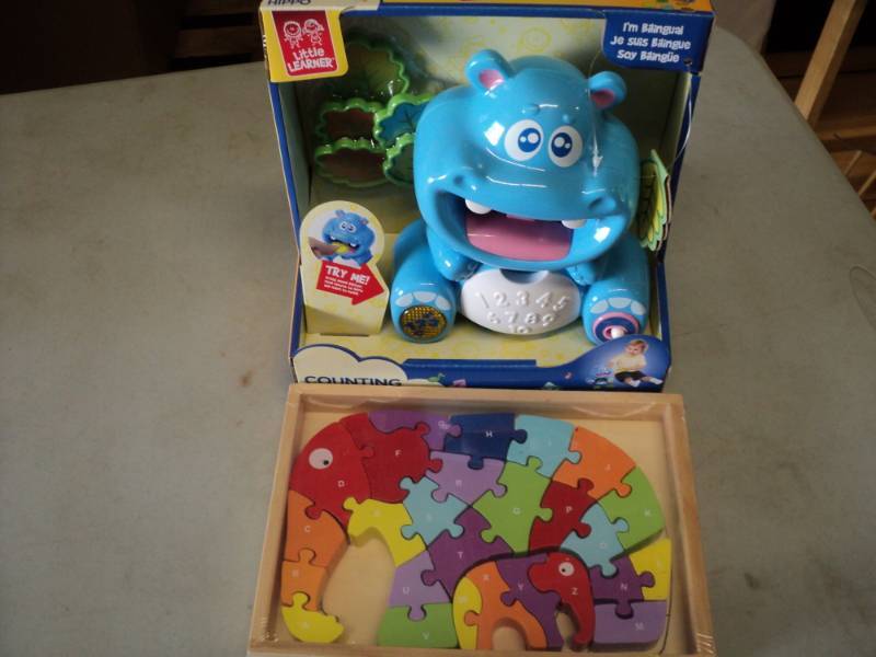 Counting Hippo and Elephant Puzzle...