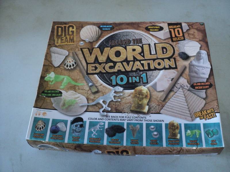 Around The World Excavation Game...