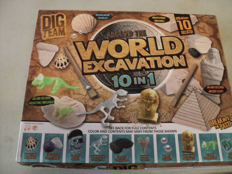 Around The World Excavation Game...