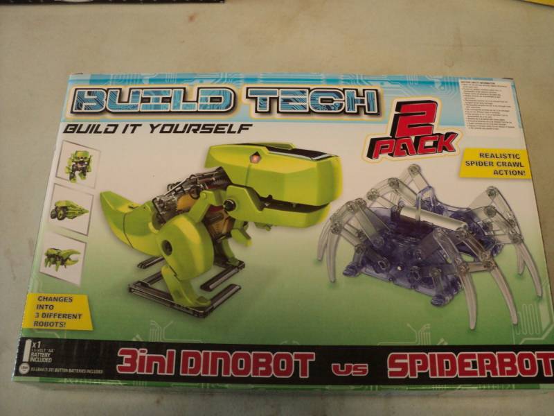 Build Tech 2 Pack 3-in-1 DinoBot vs...