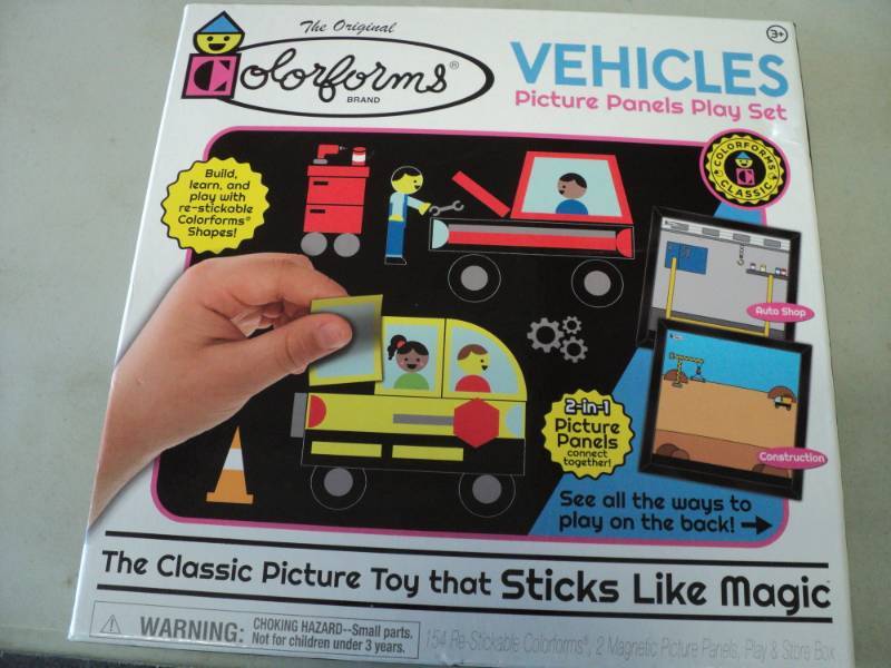 Vihicles Picture Panels Play Set...