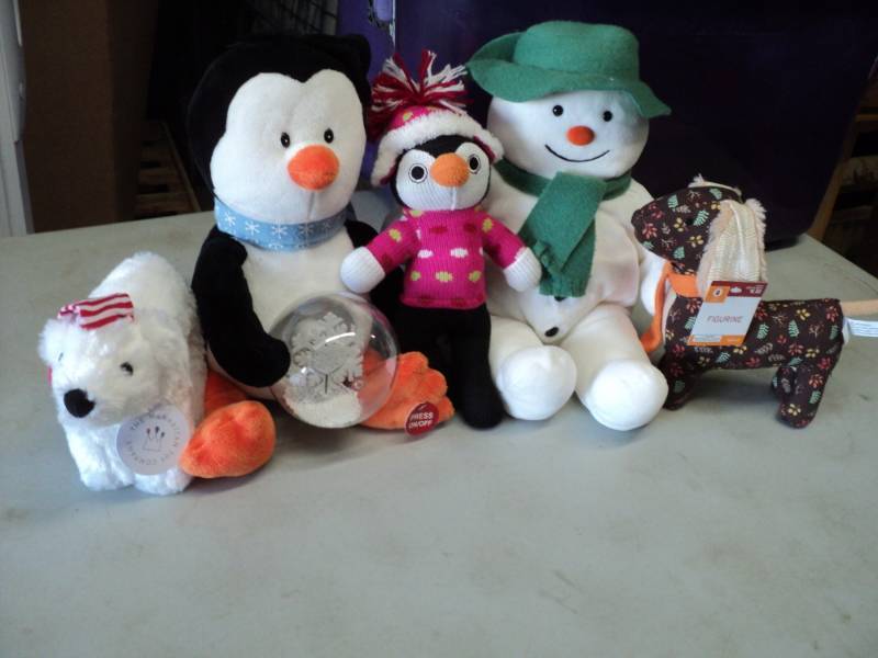 Winter Stuffed Animals...