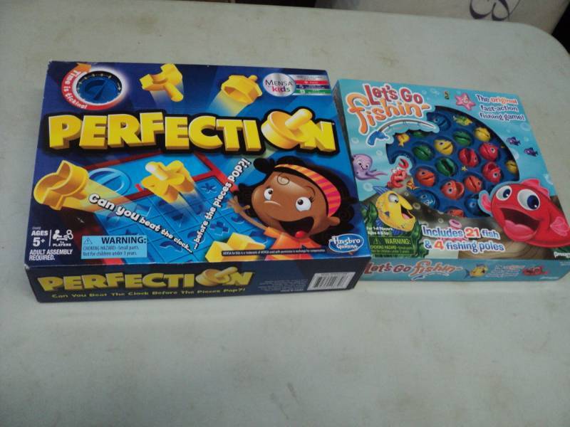 Perfection and Lets Go Fishing Gam...
