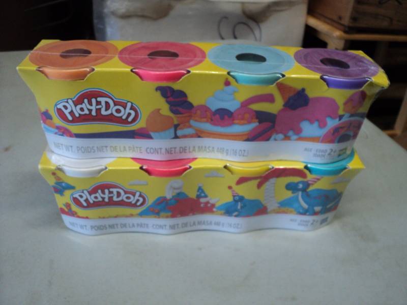2 sets of PlayDoh...