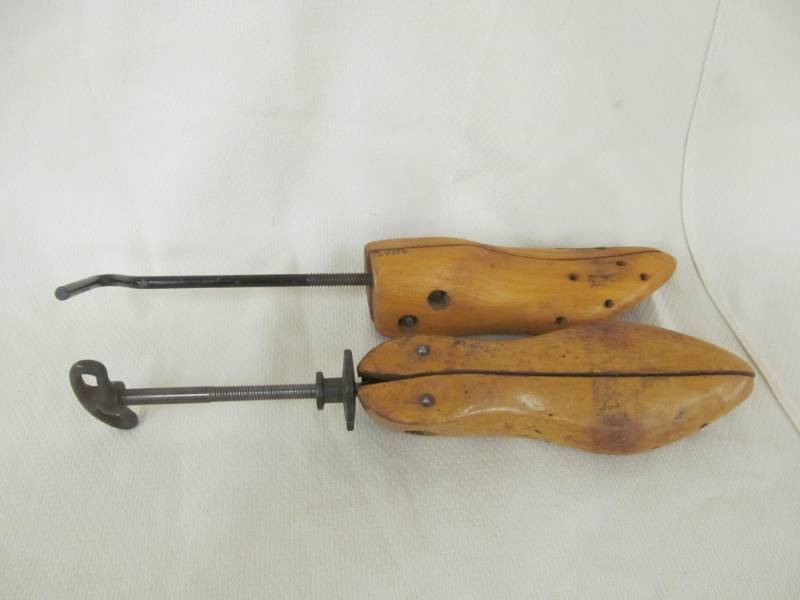 lot 52 image: vintage shoe stretchers