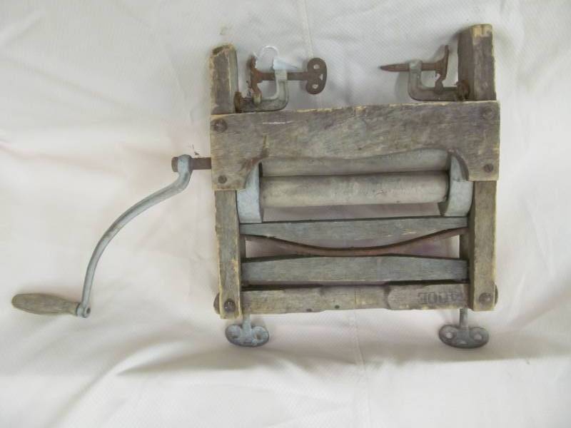 lot 95 image: vintage wringer