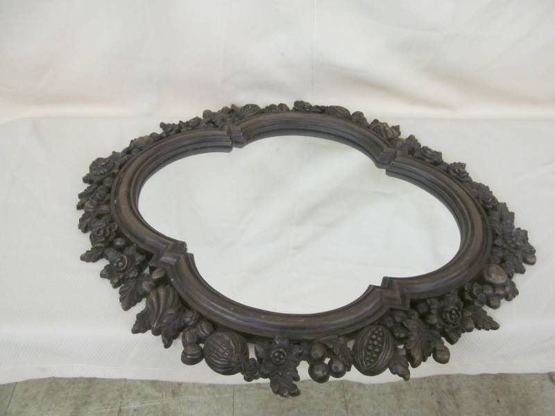 lot 108 image: vintage mirror