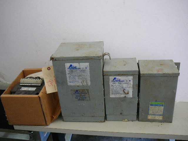 lot 95 image: Lot of General Purpose Transformers