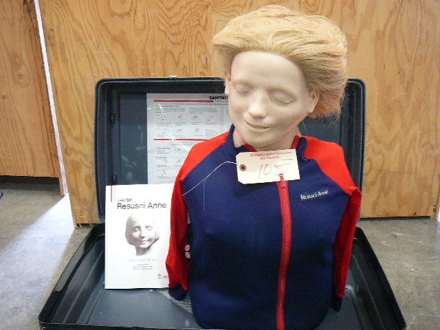 lot 105 image: Laerdal Resusci Anne Torso