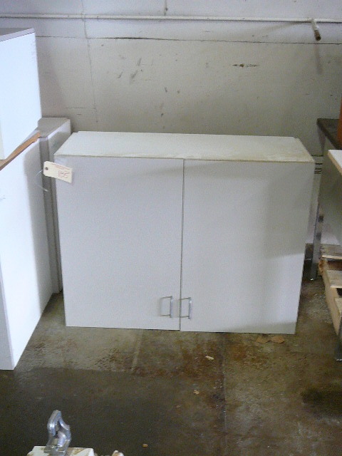 lot 135 image: CupboardStorage With Shelves