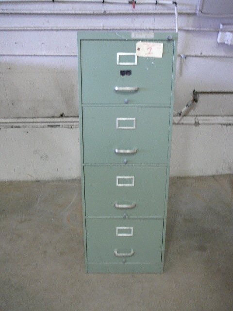 4 Drawer File Cabinet Alexandria Technical Community College Spring Auction 644 K Bid