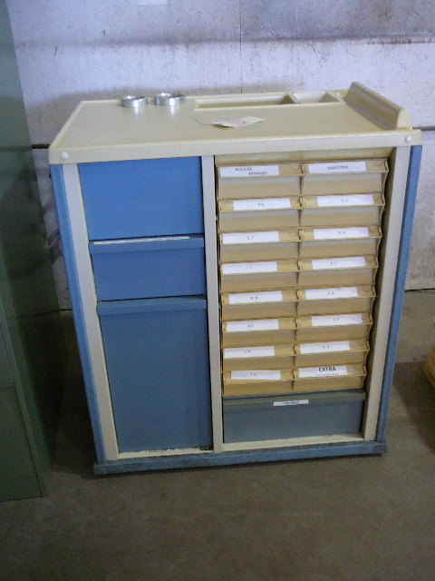 lot 2 image: Medical File Cabinet
