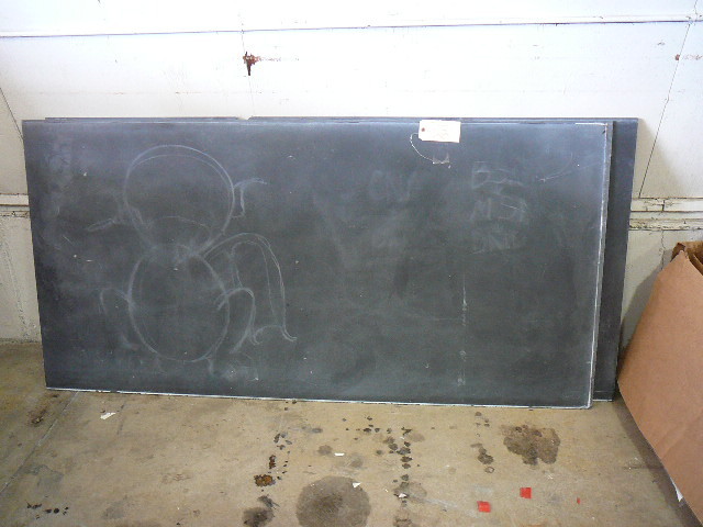 lot 28 image: 2 Slate Chalkboards