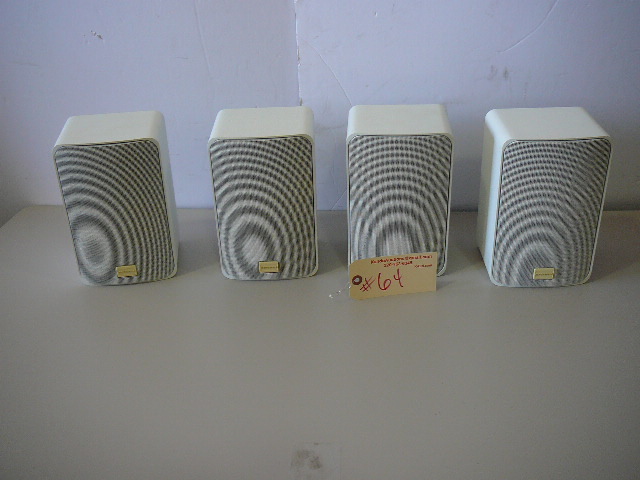 lot 64 image: Lot of Optimus Pro-X55AV Speakers
