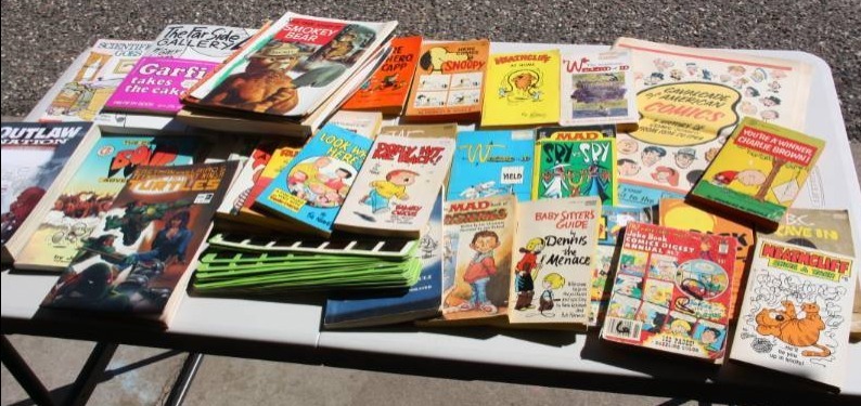 lot 14 image: Comic Strip and Graphic Novel Lot  38 Items