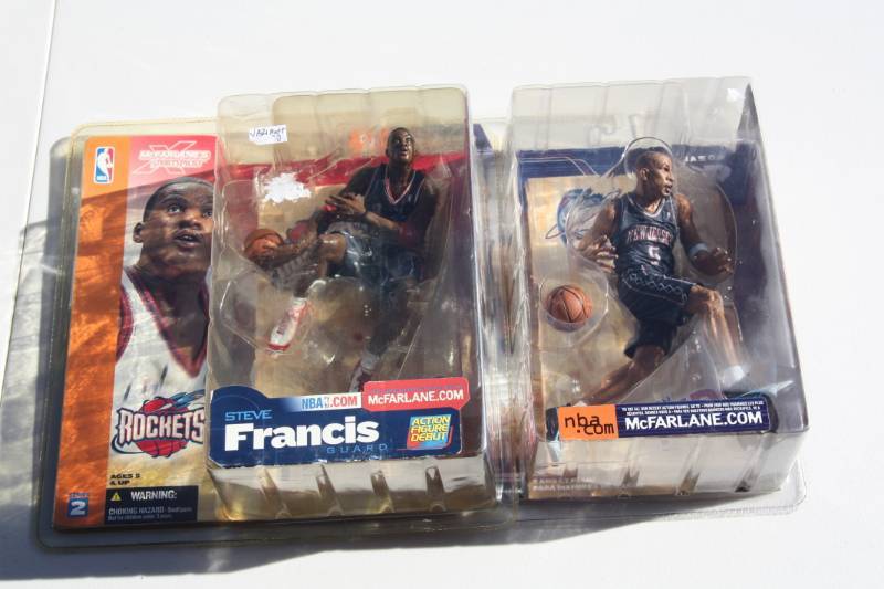 lot 22 image: McFarlane Figures Steve Francis Jason Kidd