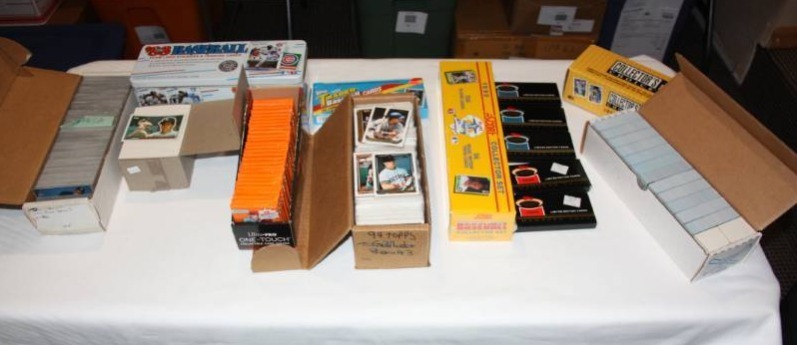 lot 71 image: Baseball Card Sets and Packs Lot  40 Items