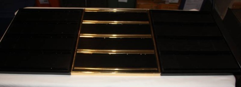 lot 72 image: Card Display Lot of 3