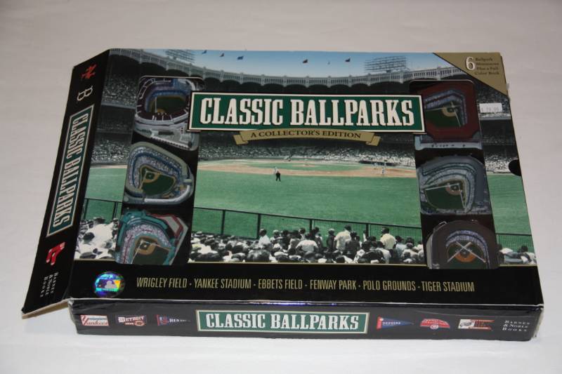 lot 83 image: Set of Classic Baseball Ballpark models