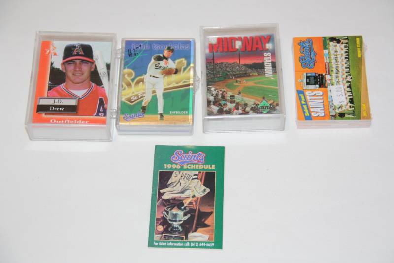 lot 109 image: St. Paul Saints Lot  5 Items