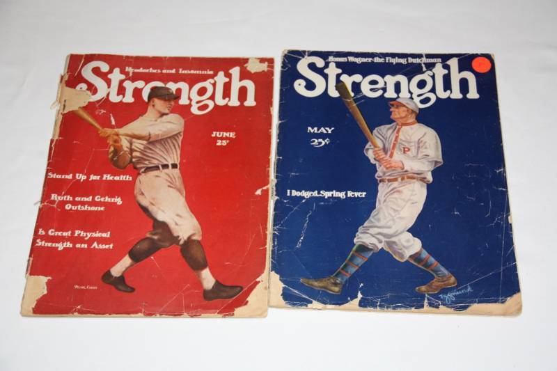 lot 111 image: Strength Magazine 1920s  2 Magazines