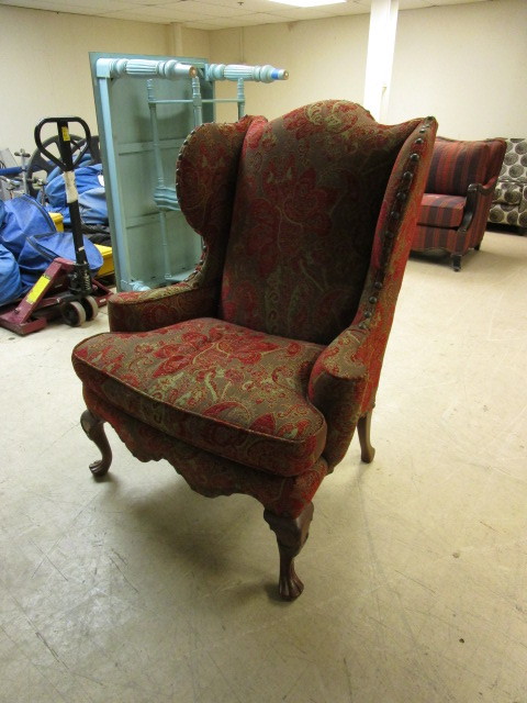 lot 147 image: CENTURY WINGBACK CHAIR