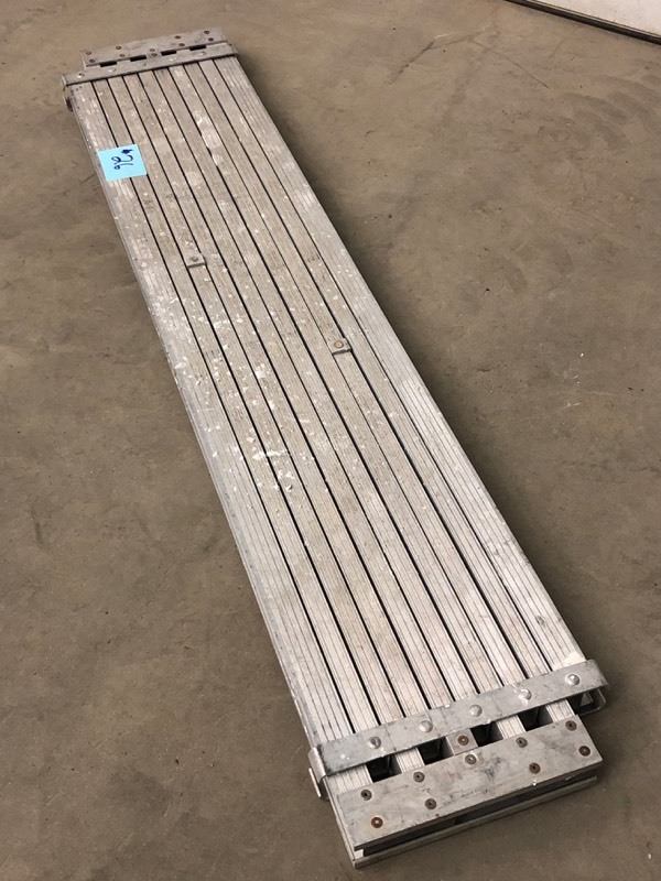 lot 26 image: Werner Aluminum Scaffolding Plank