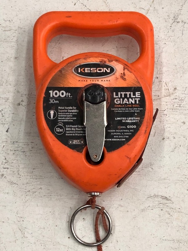 lot 37 image: Keson Chalk Line Reel