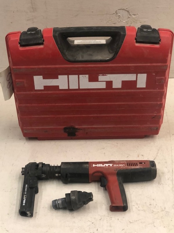 lot 60 image: Hilti DX351 Power-Load Nailer