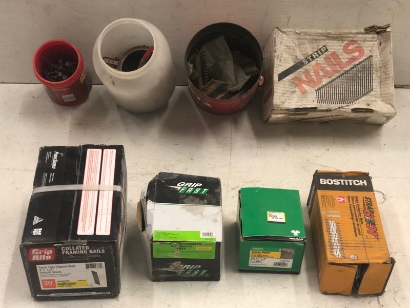lot 73 image: Box Of Assorted Fasteners