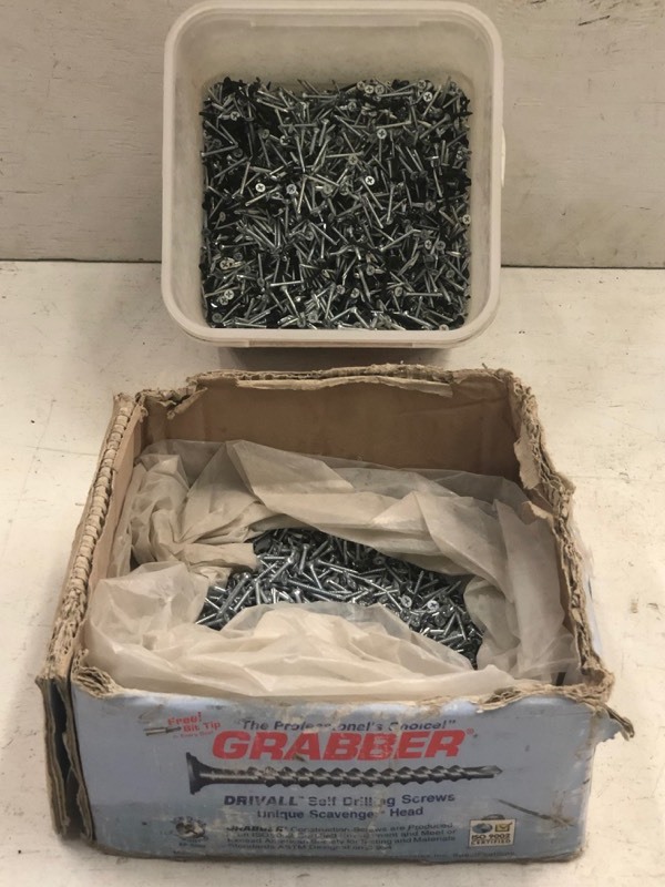 lot 76 image: (2) Boxes Of Drywall & Construction Screws