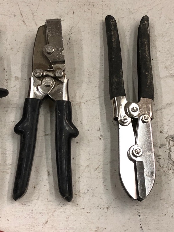 lot 81 image: Assorted Clamp Tools, HVAC Crimper Tools, Etc