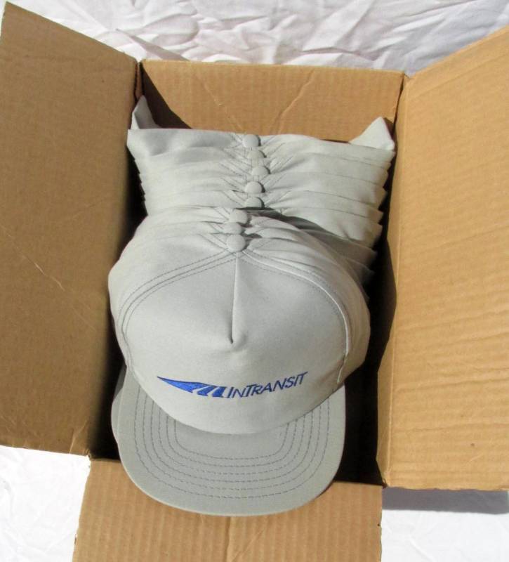 lot 18 image: Lot of New Vintage Intransit Baseball Hats