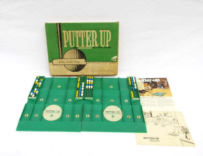 lot 92 image: Vintage Putter Up Golf Game