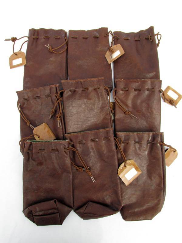 lot 97 image: Lot of Vintage Naugahyde Pouches